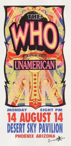 The Who Handbill