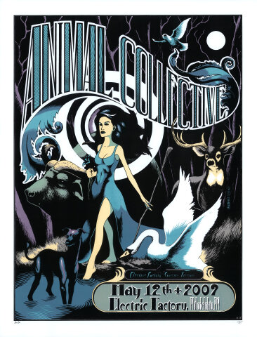 Animal Collective Silkscreen