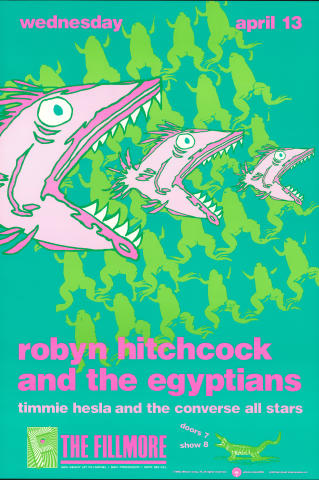 Robyn Hitchcock & The Egyptians Poster