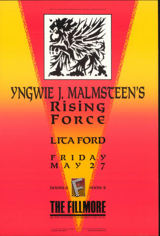 Yngwie J. Malmsteen's Rising Force Poster