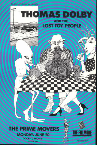 Thomas Dolby and the Lost Toy People Poster