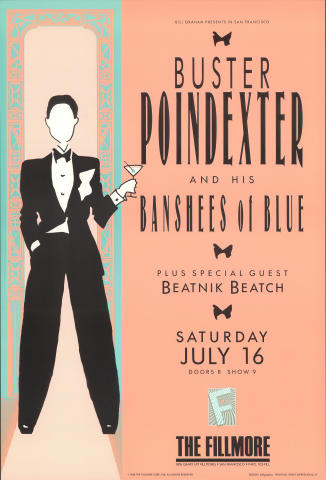 Buster Poindexter and His Banshees of Blue Poster