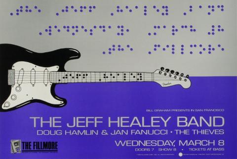 The Jeff Healey Band Poster