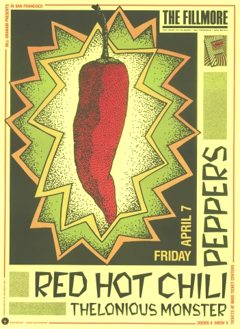 Red Hot Chili Peppers Nirvana Pearl Jam Poster 20x28in or 24x36in Poster  Print