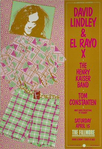 David Lindley and El Rayo X Poster
