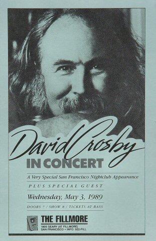 David Crosby Handbill