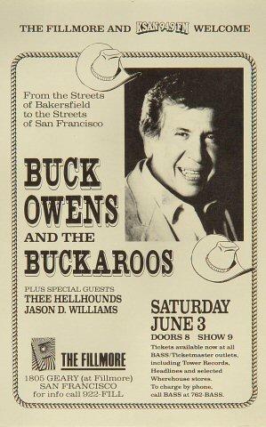 Buck Owens and the Buckaroos Handbill