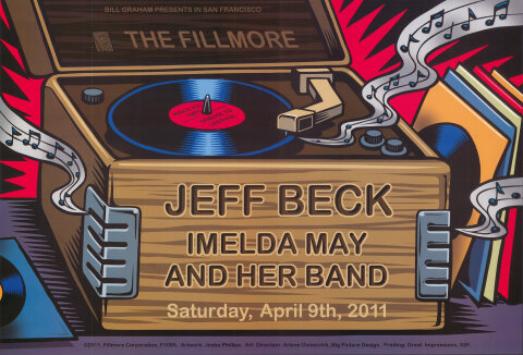 Jeff Beck Poster