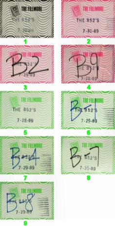 The B-52's Backstage Pass