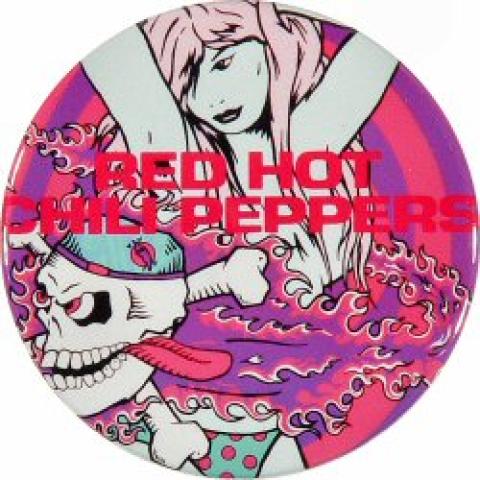Red Hot Chili Peppers Pin from Fillmore Auditorium, Sep 15, 1989