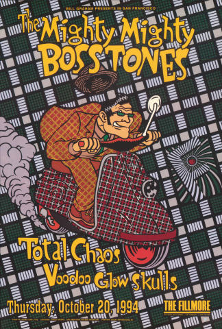 The Mighty Mighty Bosstones Vintage Concert Poster from