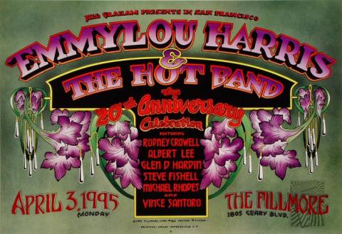 Emmylou Harris & The Hot Band Poster