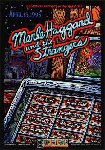 Merle Haggard & The Strangers Poster