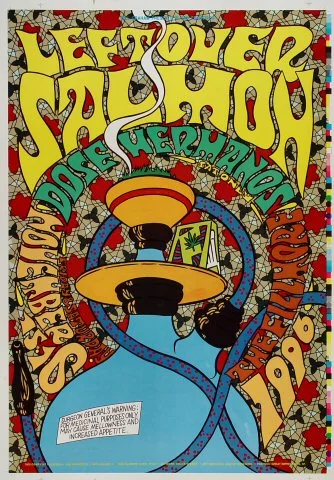 Leftover Salmon Vintage Concert Proof from Fillmore Auditorium, Nov 15 ...