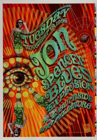 Frank Kozik Jon Spencer Blues Explosion Poster Middle East