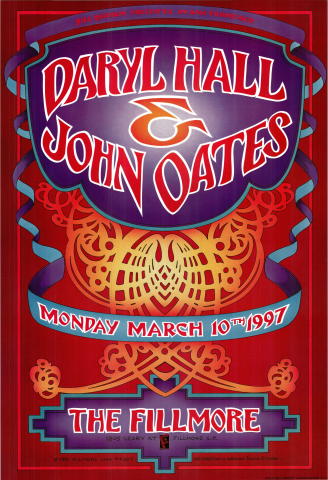 Hall & Oates Poster