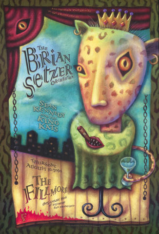 Brian Setzer Orchestra Poster