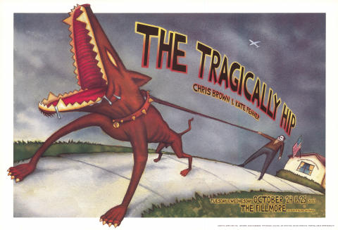 The Tragically Hip Poster