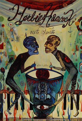 Herbie Hancock Vintage Concert Poster from Fillmore