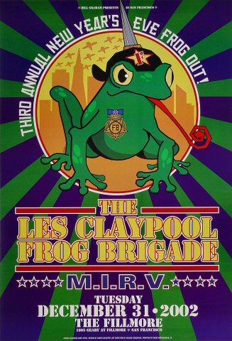 Les Claypool's Frog Brigade Poster