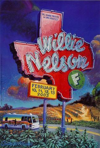 Willie Nelson Poster