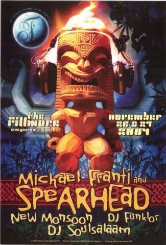Michael Franti & Spearhead Poster