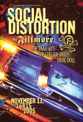 Social Distortion Poster