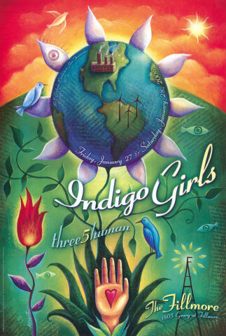 Indigo Girls Poster