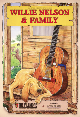 Willie Nelson and Family Poster