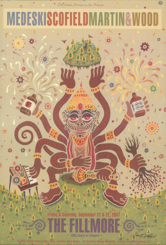 Medeski Scofield Martin & Wood Poster