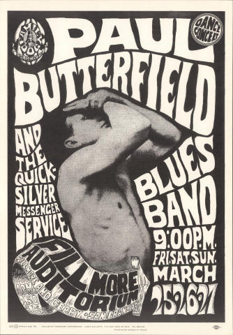 The Paul Butterfield Blues Band Poster