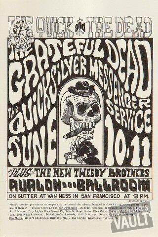 Grateful Dead Handbill