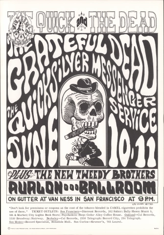 The Sound Vintage Concert Poster from Winterland, Sep 23, 1966 at Wolfgang\'s