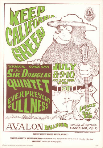 The Sir Douglas Quintet Poster