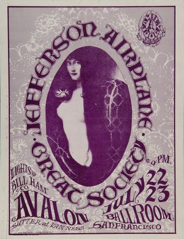 Jefferson Airplane Handbill