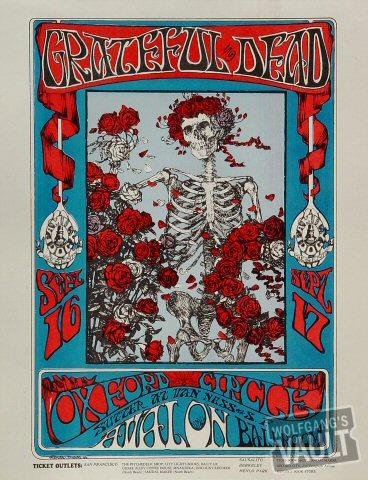 Grateful Dead Handbill