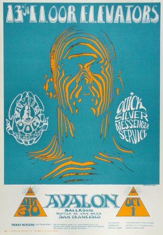 Dinosaurs Vintage Concert Poster from Golden Bear, Mar 25