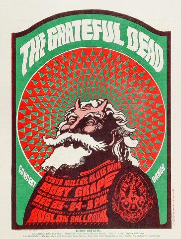 Grateful Dead Handbill