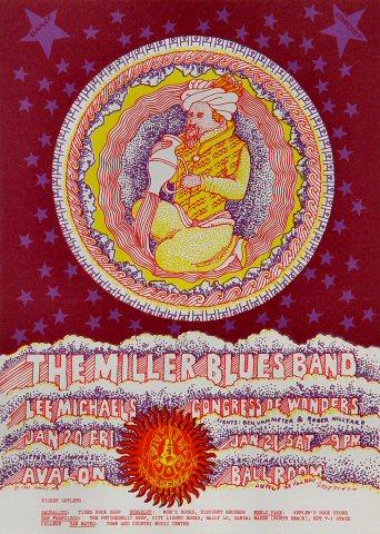 The Steve Miller Blues Band Handbill