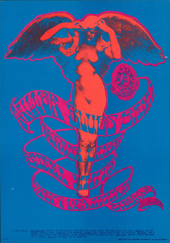 The Steve Miller Blues Band Vintage Concert Poster from Avalon
