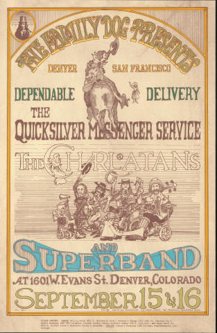 Quicksilver Messenger Service Poster