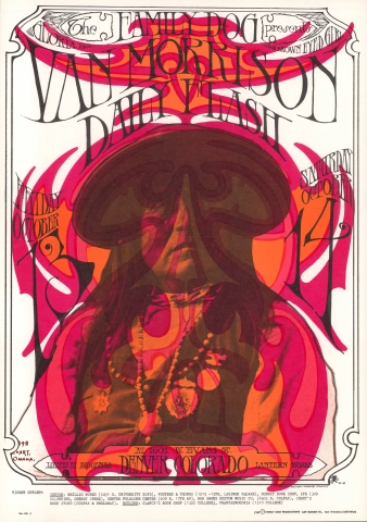 Vanilla Fudge Vintage Concert Poster from Avalon Ballroom, Sep 29