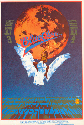 Blue Cheer Vintage Concert Poster from Denver Dog, Nov 3, 1967 at