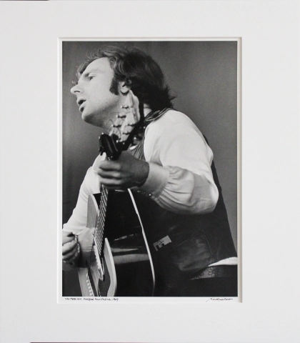 cerebrum segment hurtig Van Morrison Vintage Concert Photo Fine Art Print from Festival Field, Jul  20, 1969 at Wolfgang's