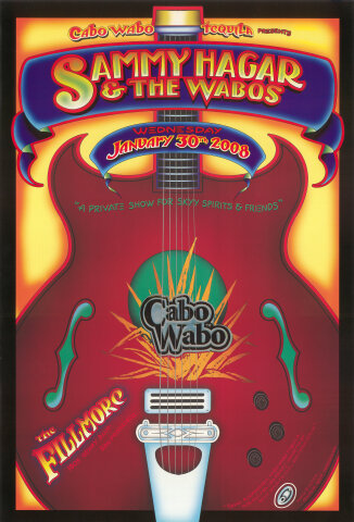 Sammy Hagar & The Wabos Poster