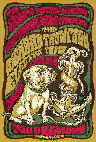 Richard Thompson Electric Trio Poster