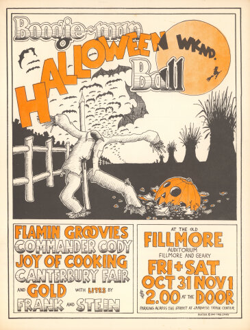 Flamin' Groovies Handbill