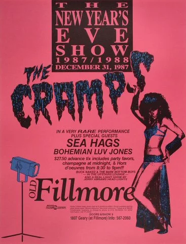 Image result for THE CRAMPS band concert posters