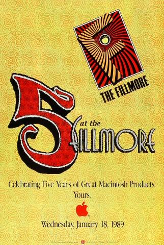 5 at the Fillmore Poster