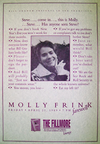 Molly Frink Poster